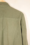1967 Contract, M-L, Non-Ripstop, 3rd Model Jungle Fatigue Jacket, Faded, Used