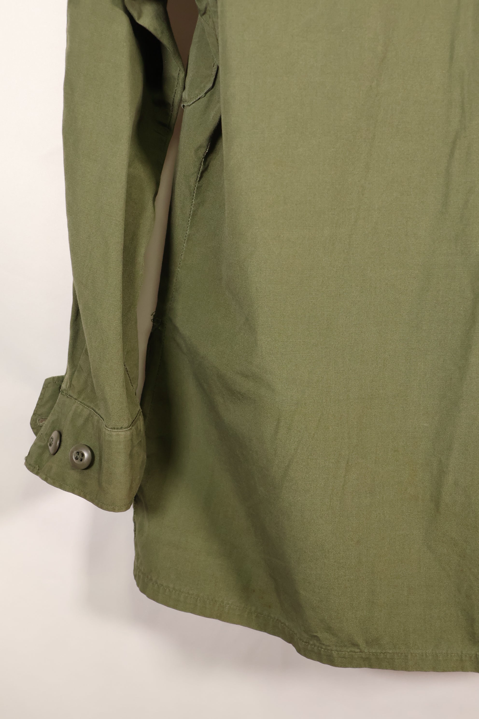 1966–67 Contract X-S-R Non-Ripstop 3rd Model Jungle Fatigue Jacket—Rare Item—Used