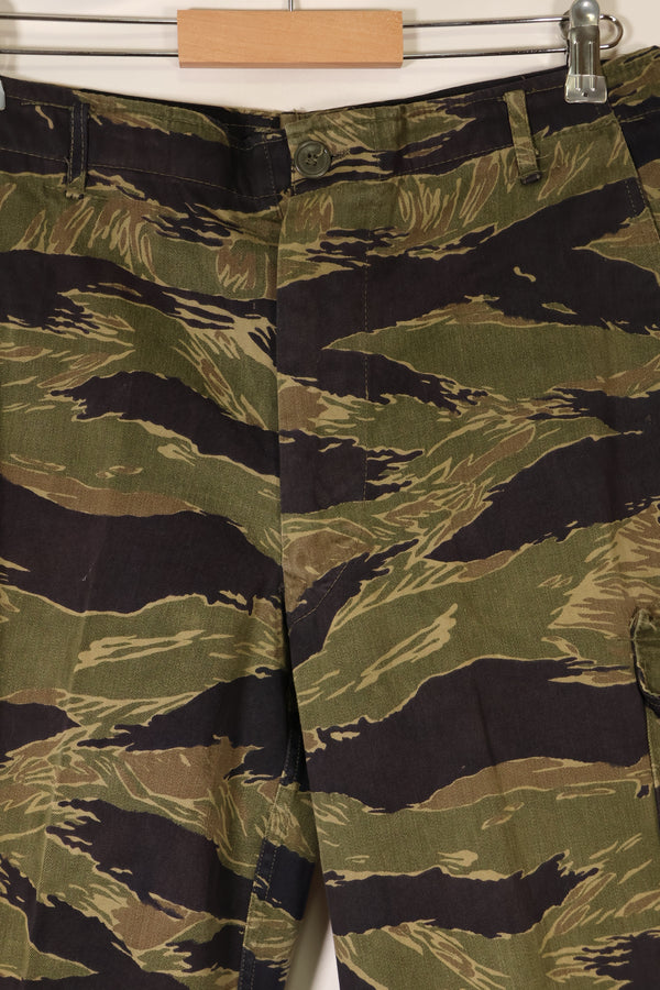 Mid-1960s, US-M, Made in Okinawa, Okinawa Tiger Pattern, Tiger-Stripe Pants, US Cut, Used