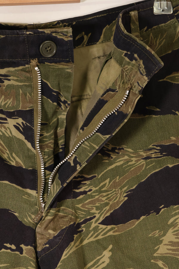 Mid-1960s, US-M, Made in Okinawa, Okinawa Tiger Pattern, Tiger-Stripe Pants, US Cut, Used