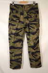 Mid-1960s, US-M, Made in Okinawa, Okinawa Tiger Pattern, Tiger-Stripe Pants, US Cut, Used