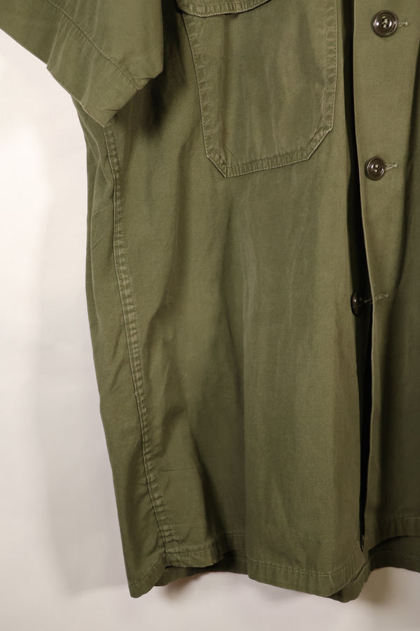 Late 1960s | LARGE | PX Item | Privately Sourced | OG-107 | Utility Shirt | Navy Advisor Replica | Used