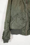 Real 1969 X-Large size L-2B flight jacket, used, good condition.