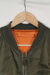 Real 1969 X-Large size L-2B flight jacket, used, good condition.