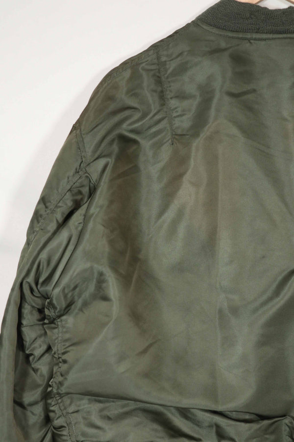 Real 1969 X-Large size L-2B flight jacket, used, good condition.