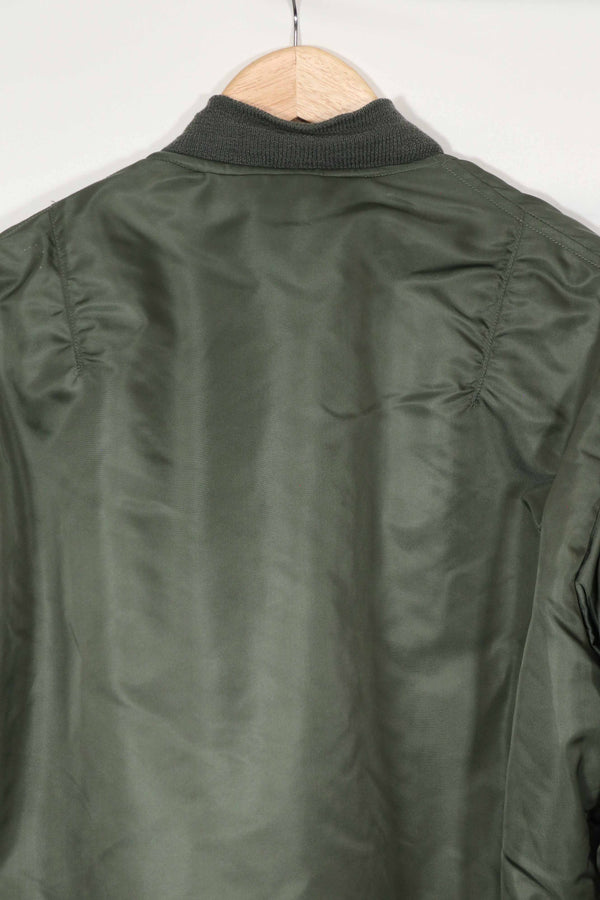 Real 1972 MA-1 flight jacket, used by US Army, knit damaged.