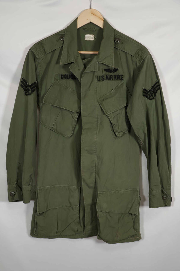 Mid-1960s 2nd Model Jungle Fatigue Jacket USAF, good used condition