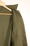 1960s, Estimated Size: MEDIUM, OG-107, Utility Shirt, Rare Cut, Retrofitted Patch, Used