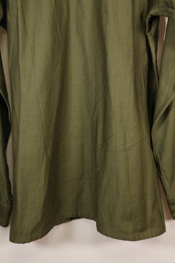 Mid-1960s, 16 1/2 x 36, U.S. Army, OG-107 Utility Shirt, Almost Unused