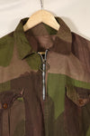 1940s, WWII, British Army, Windproof Camouflage Smock, Modified, Indochina War Replica, Post-war modifications, Used