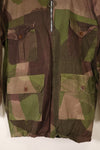 1940s, WWII, British Army, Windproof Camouflage Smock, Modified, Indochina War Replica, Post-war modifications, Used
