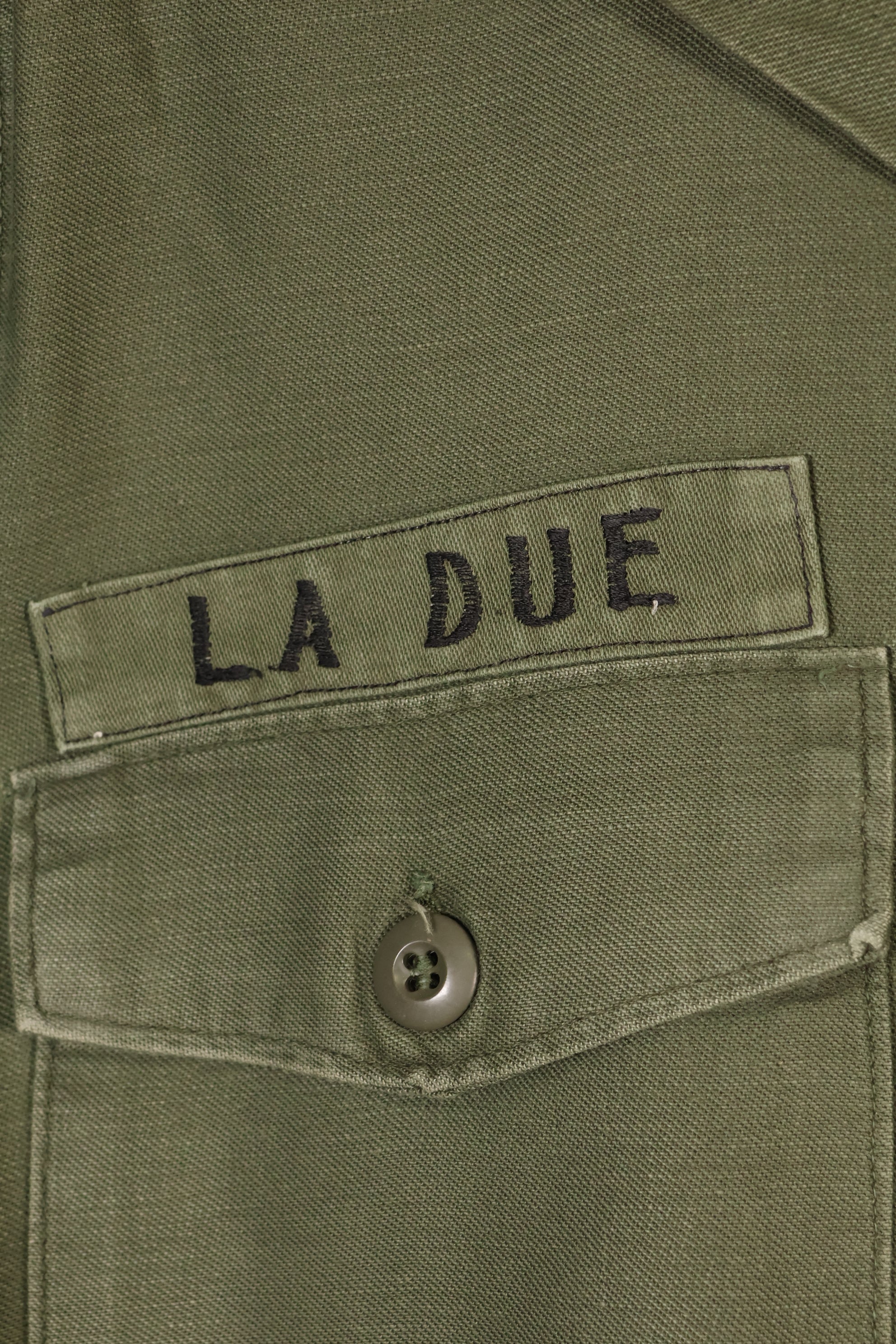 1972 Contract, 15 1/2 x 33, OG-107, Utility Shirt, With Patch, Used