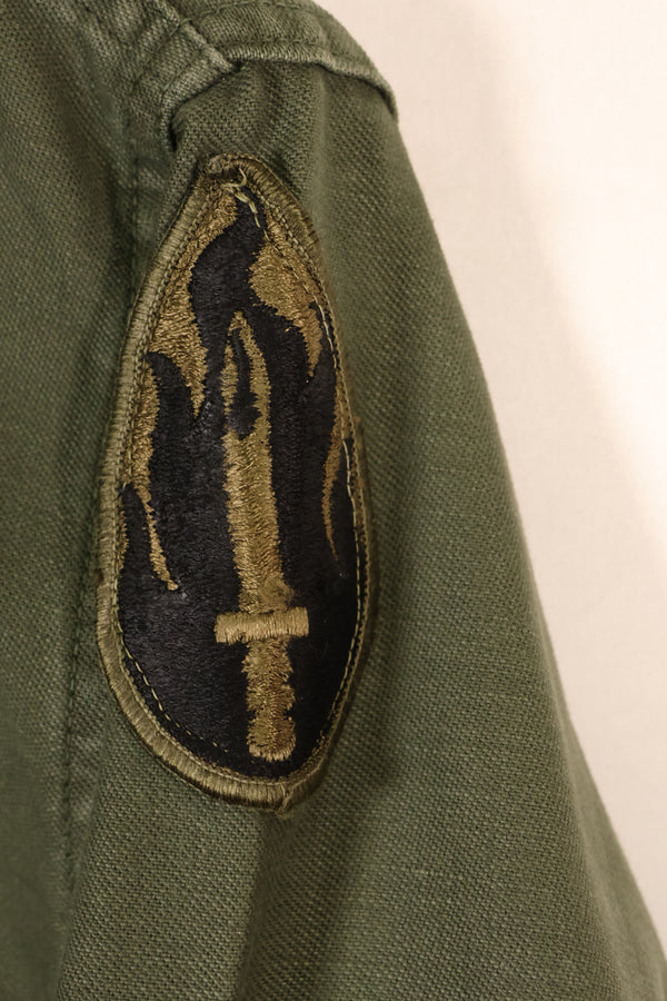 1972 Contract, 15 1/2 x 33, OG-107, Utility Shirt, With Patch, Used