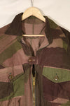 1940s, WWII, British Army, Windproof Camouflage Smock, Modified, Indochina War Replica, Post-war modifications, Used