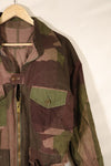 1940s, WWII, British Army, Windproof Camouflage Smock, Modified, Indochina War Replica, Post-war modifications, Used
