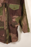 1940s, WWII, British Army, Windproof Camouflage Smock, Modified, Indochina War Replica, Post-war modifications, Used