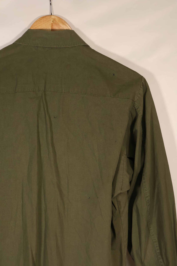 Real 1967 3rd Model Jungle Fatigue Jacket, S-L, faded, used.