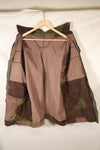 1940s, WWII, British Army, Windproof Camouflage Smock, Modified, Indochina War Replica, Post-war modifications, Used