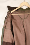 1940s, WWII, British Army, Windproof Camouflage Smock, Modified, Indochina War Replica, Post-war modifications, Used