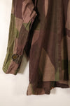 1940s, WWII, British Army, Windproof Camouflage Smock, Modified, Indochina War Replica, Post-war modifications, Used