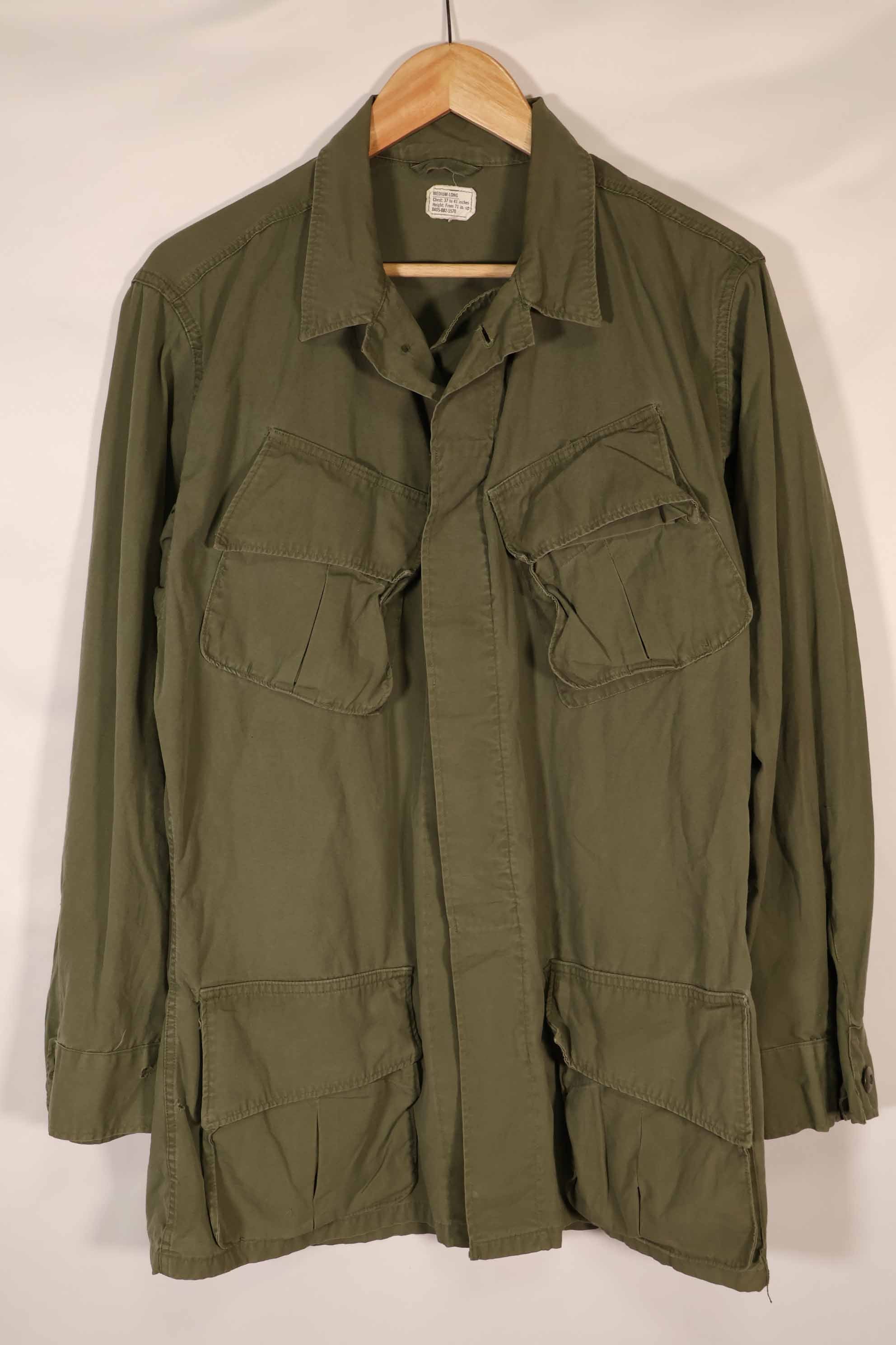 Real 1966-1967 3rd Model Jungle Fatigue Jacket M-L Used