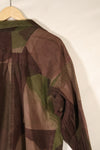 1940s, WWII, British Army, Windproof Camouflage Smock, Modified, Indochina War Replica, Post-war modifications, Used