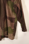 1940s, WWII, British Army, Windproof Camouflage Smock, Modified, Indochina War Replica, Post-war modifications, Used
