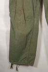 Circa 1967-68 M-S size 4th Model Jungle Fatigue pants, used, released by a movie company.