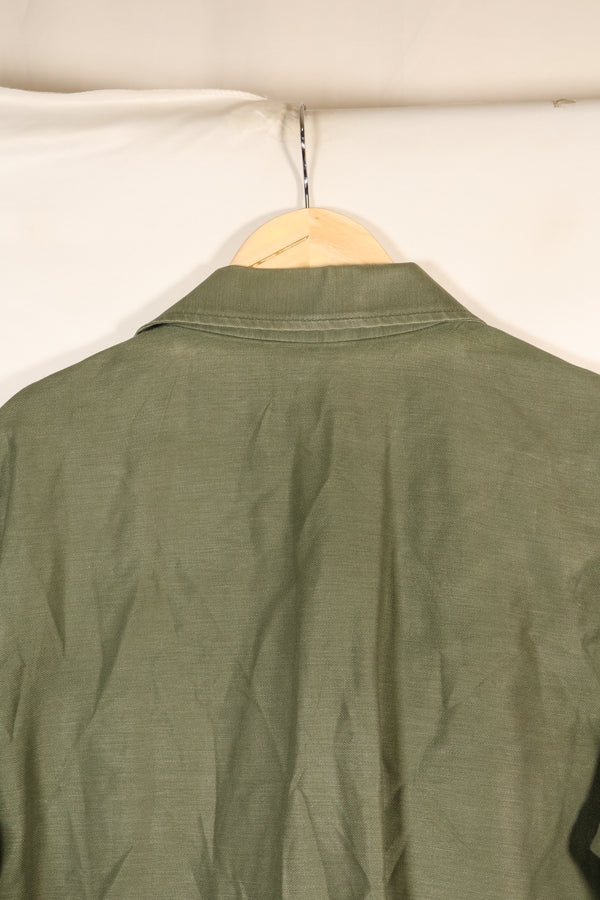 1971 Contract, Estimated Size: SMALL, OG-107 Utility Shirt, U.S. Navy, Original Tapes, Used
