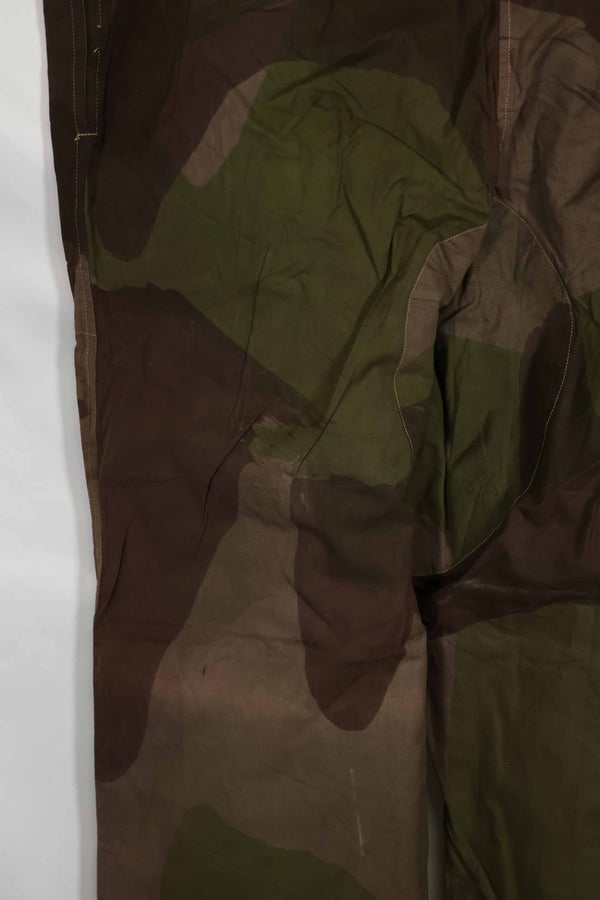 1944 British Army SAS Trousers WINDPROOF camouflage pants size No. 6 in good condition