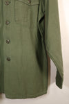 1968 Contract, Estimated Size: MEDIUM, OG-107, Utility Shirt, Aftermarket Patch, Used