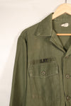 1975 Contract, 16 1/2 x 32, OG-107, Utility Shirt, With Added Patch, Used
