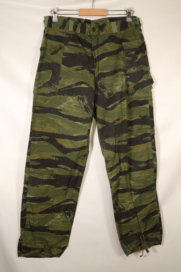 1960s VNMC Tiger Stripe Pattern Hunting Pants, Post-War Surplus Fabric, Used