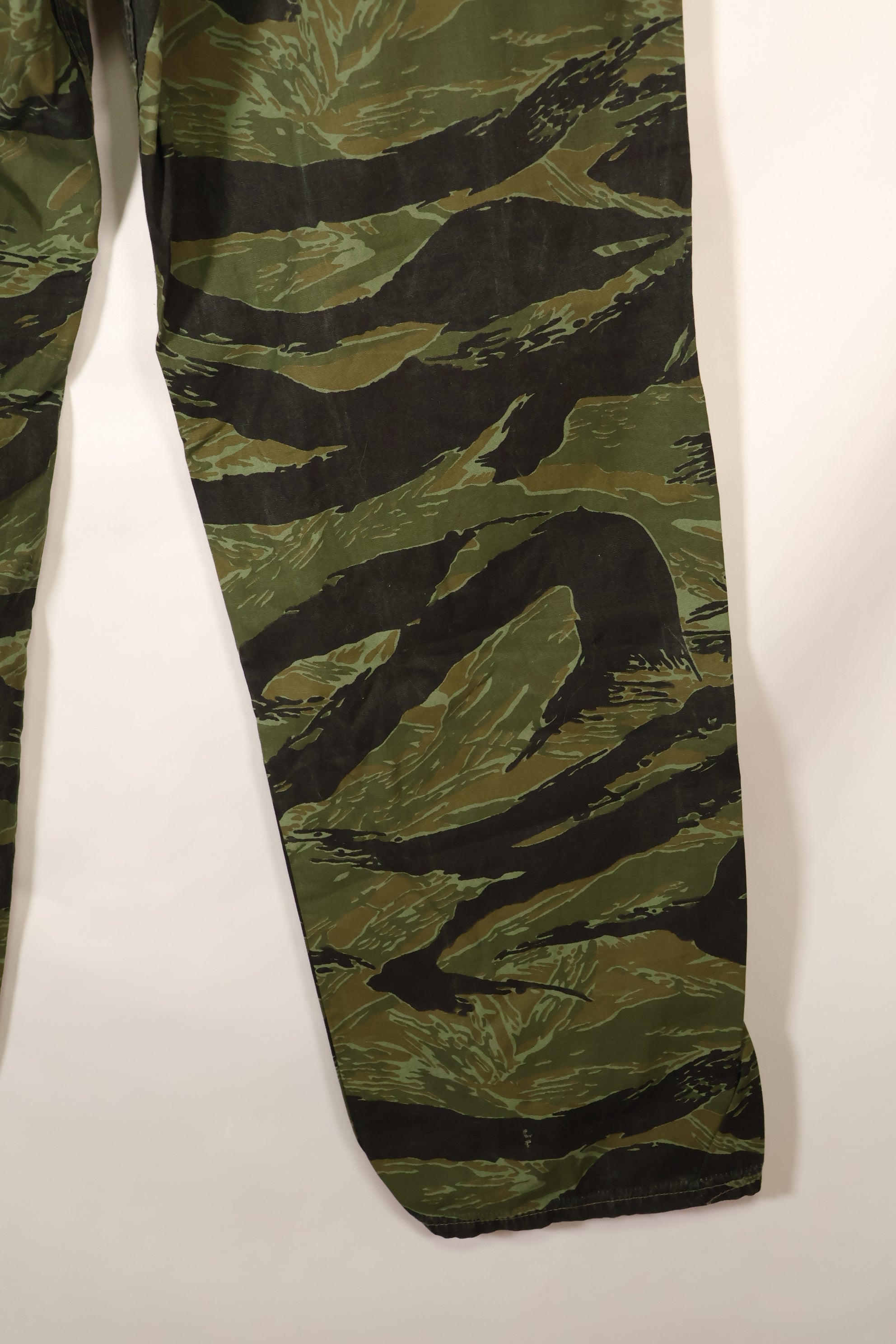 1960s VNMC Tiger Stripe Pattern Hunting Pants, Post-War Surplus Fabric, Used