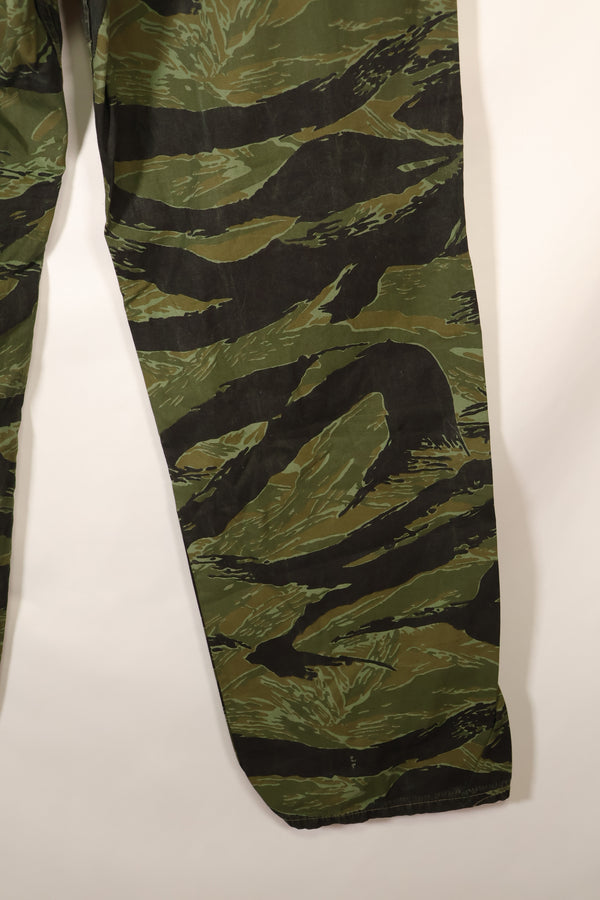 1960s VNMC Tiger Stripe Pattern Hunting Pants, Post-War Surplus Fabric, Used