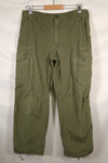 Circa 1966-68 M-S size 4th Model Jungle Fatigue Pants, used, film company release B