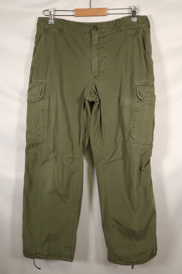 Circa 1966-68 M-S size 4th Model Jungle Fatigue Pants, used, film company release B
