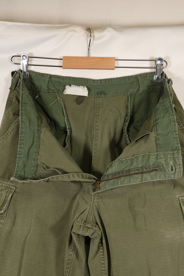 Circa 1966-68 M-S size 4th Model Jungle Fatigue Pants, used, film company release B