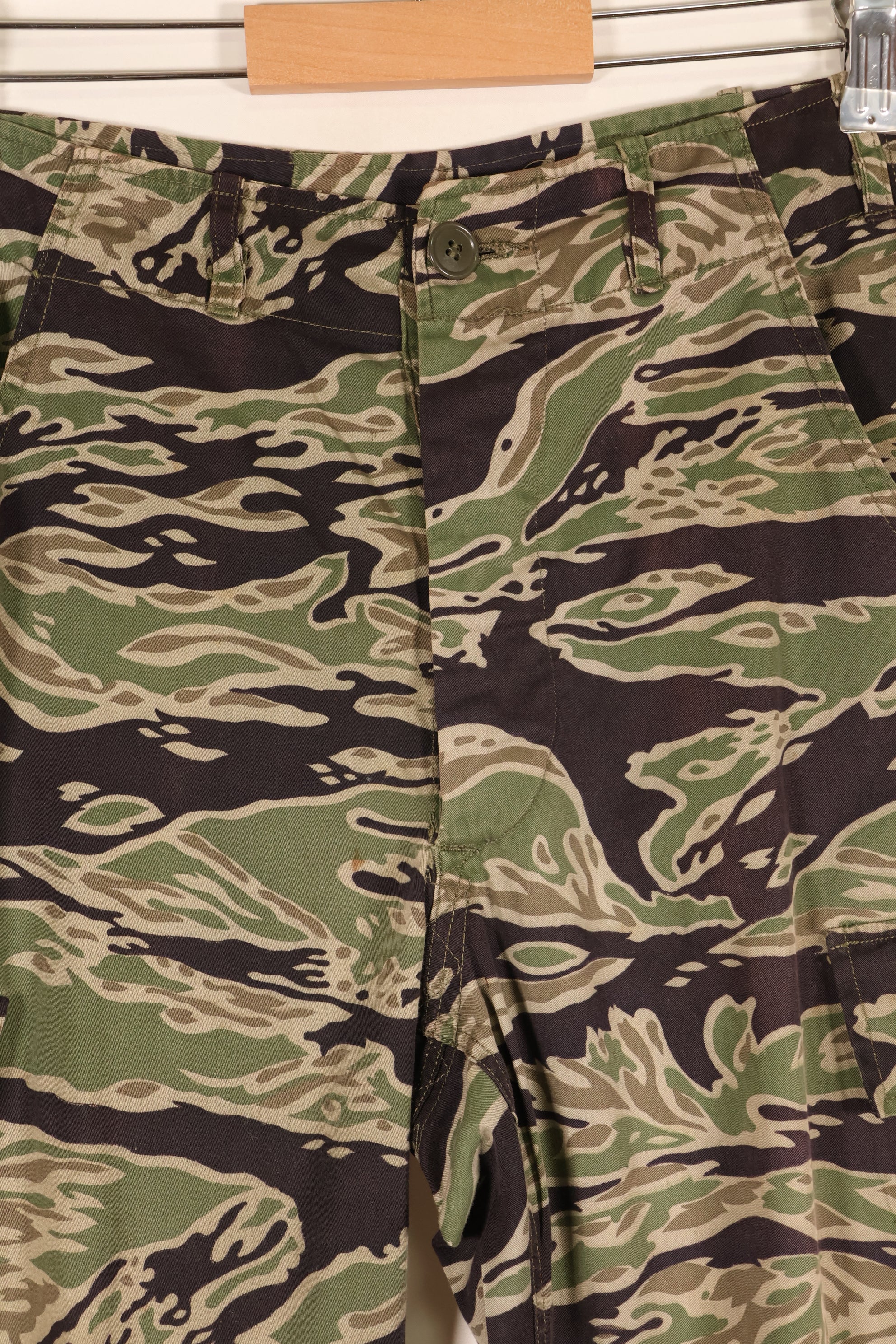 Late 1960s, A-S, Late War Lightweight Pattern, Tiger Stripe Pants, Used