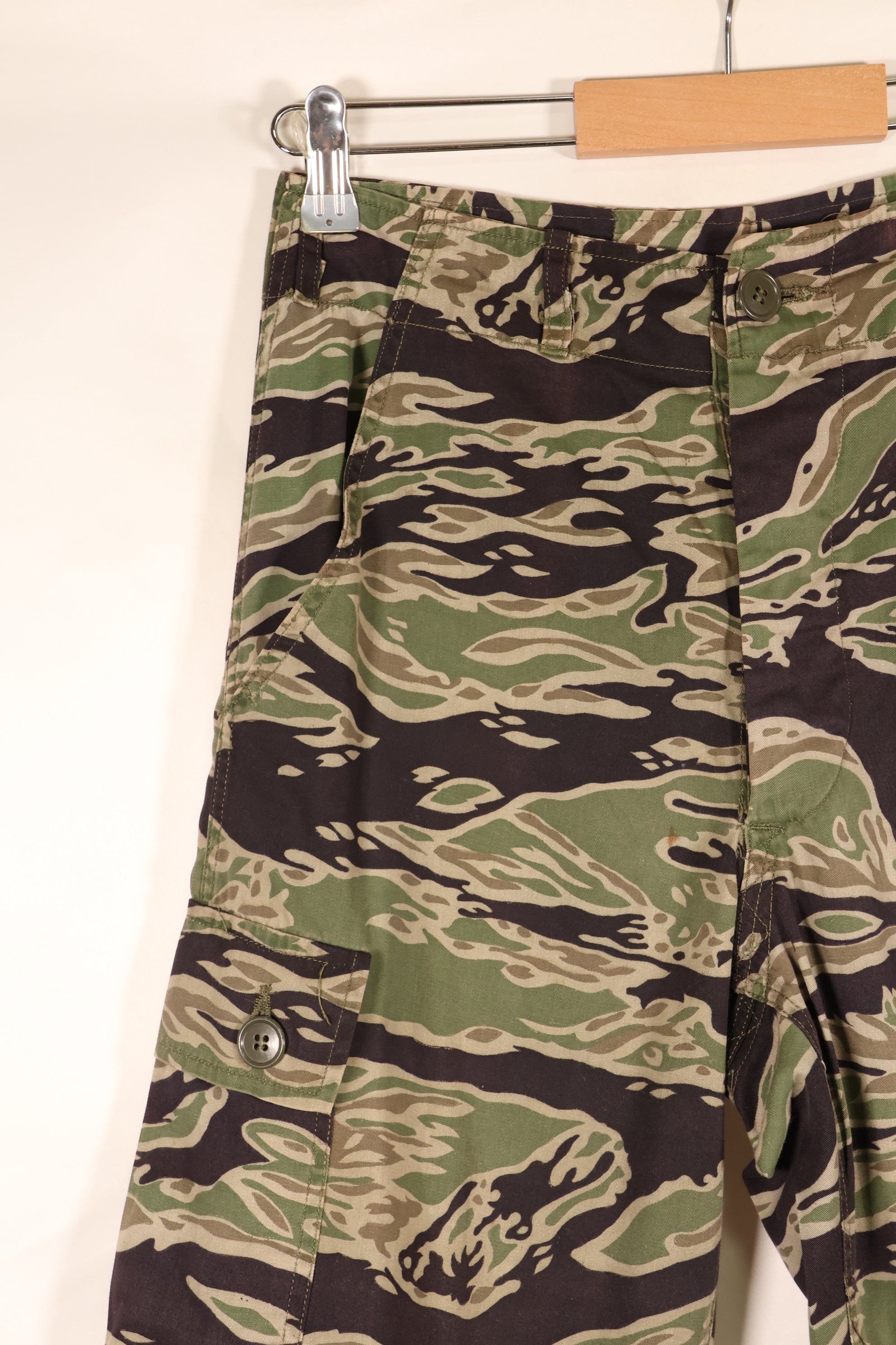 Late 1960s, A-S, Late War Lightweight Pattern, Tiger Stripe Pants, Used