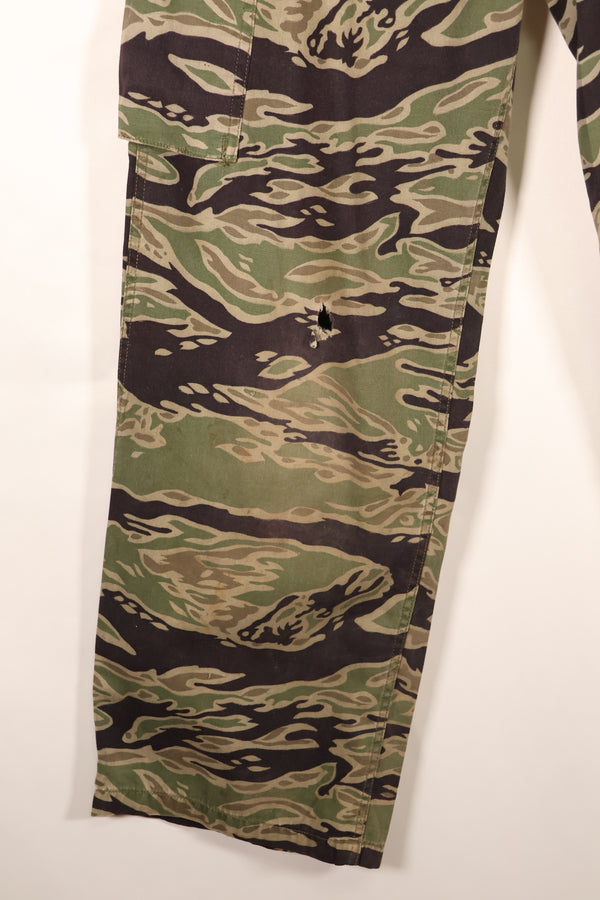 Late 1960s, A-S, Late War Lightweight Pattern, Tiger Stripe Pants, Used