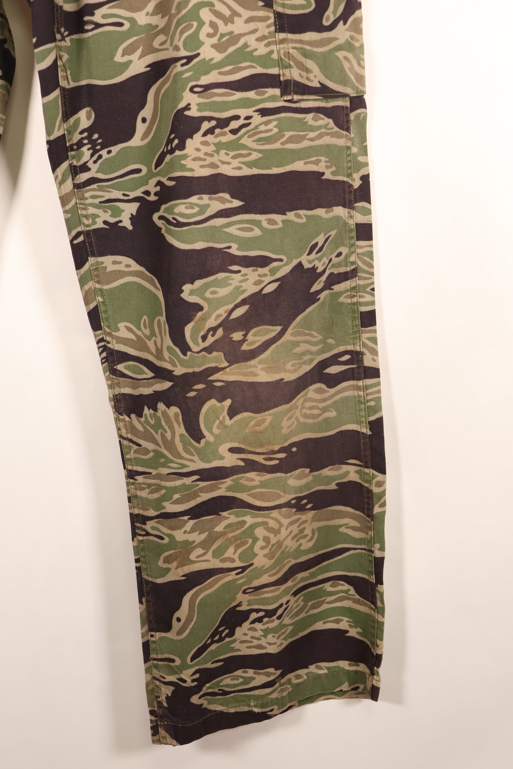 Late 1960s, A-S, Late War Lightweight Pattern, Tiger Stripe Pants, Used
