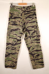 Late 1960s, A-S, Late War Lightweight Pattern, Tiger Stripe Pants, Used