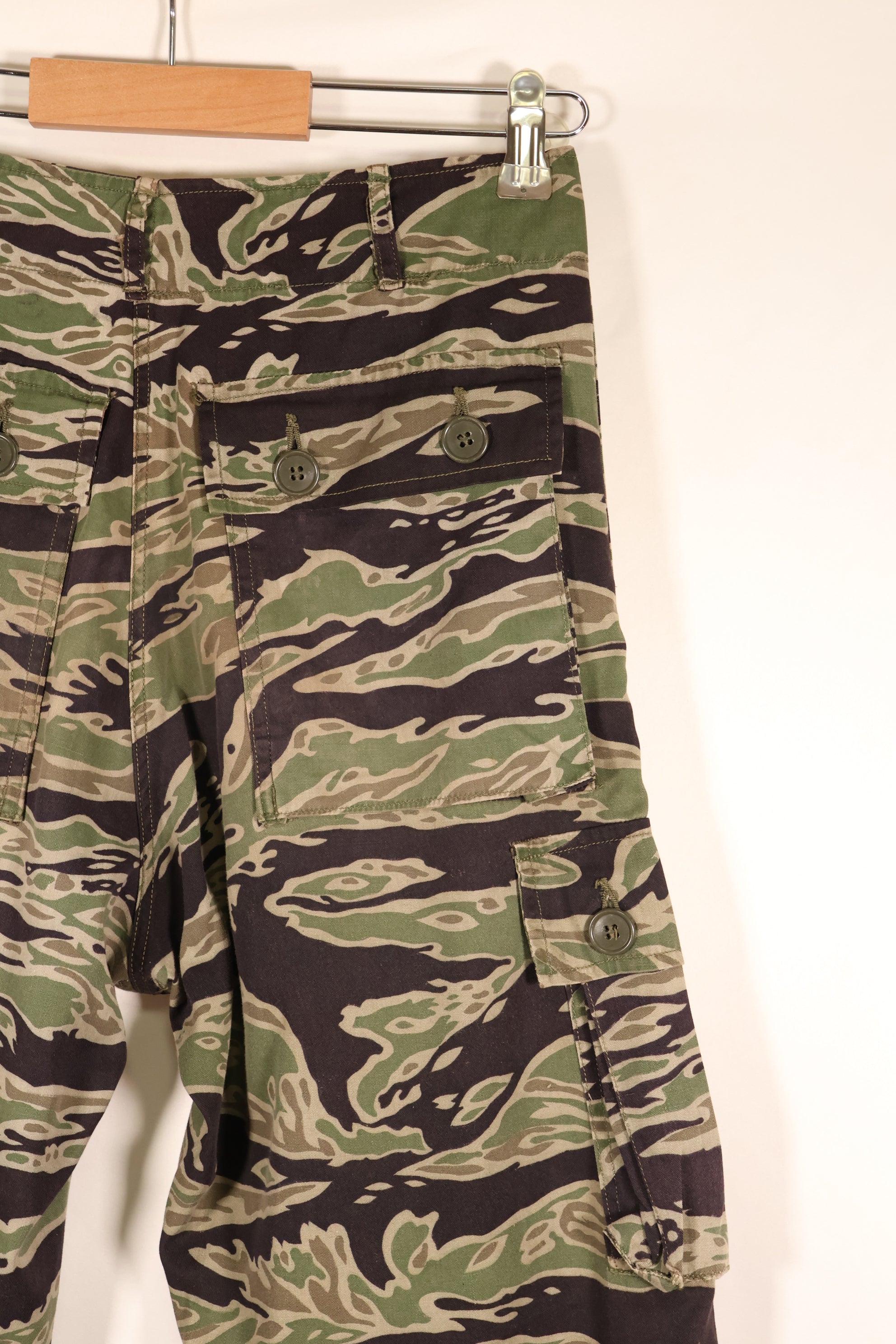 Late 1960s, A-S, Late War Lightweight Pattern, Tiger Stripe Pants, Used