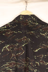 1970s Thai Border Patrol “Shadow Tiger” Locally Made Tiger-Stripe Shirt, Used, Grade A