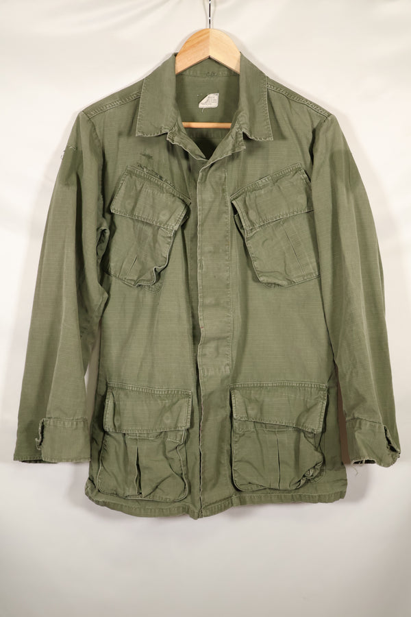 Circa 1969 XS-R size 4th Model Jungle Fatigue Jacket, used, released by film company.
