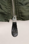 1970 Contract MEDIUM USAF L-2B Flight Jacket, Light Zone, Worn by Bill Eveland, Good Condition