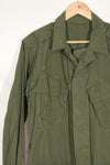 Real 2nd Model Jungle Fatigue Jacket, repaired, not faded