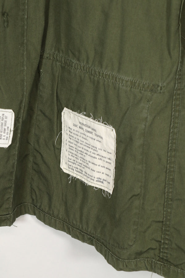 Real 2nd Model Jungle Fatigue Jacket, repaired, not faded