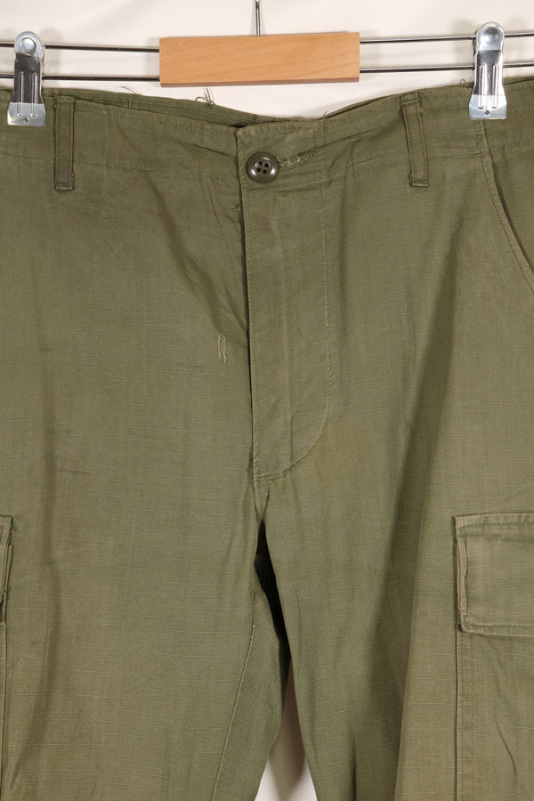 Circa 1969 S-R Size 4th Model Jungle Fatigue Pants, used, film company release B